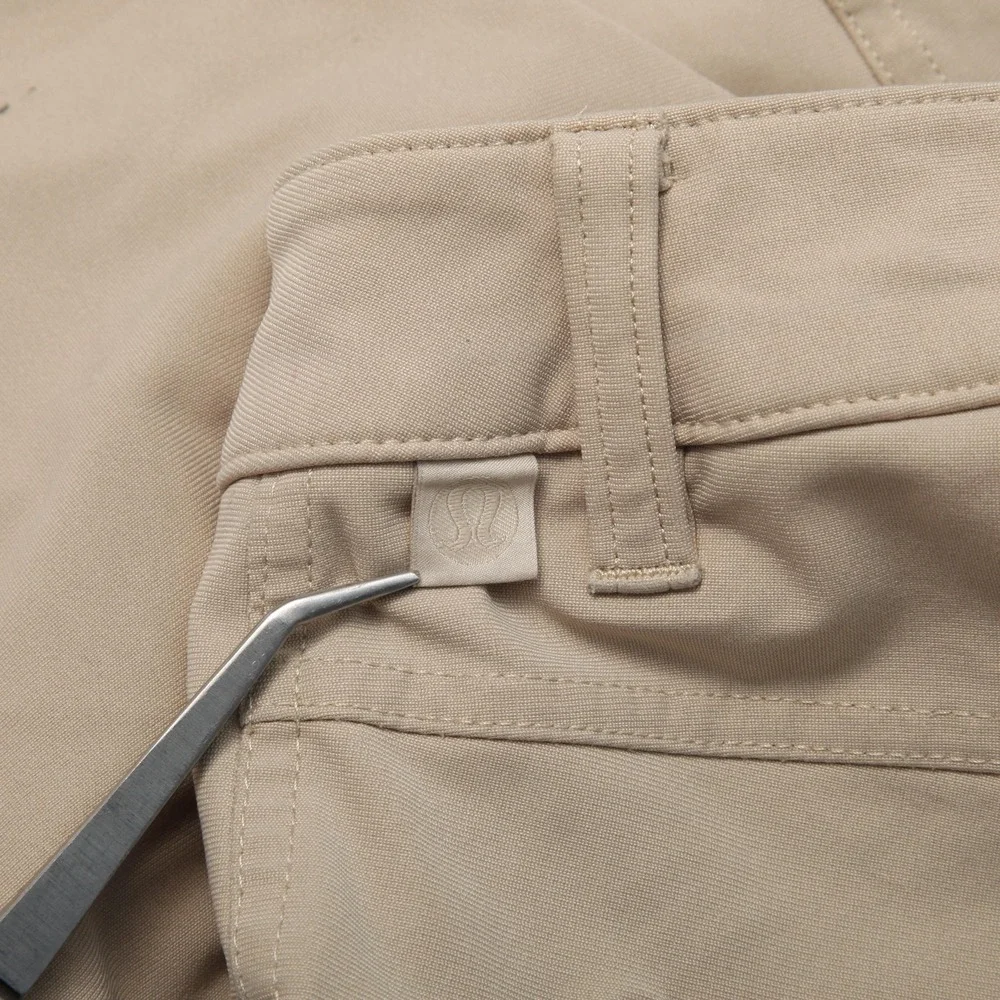 Lululemon Pants Mens 32 Khaki ABC 5 Pocket Slim Stretch Casual Performance Tech